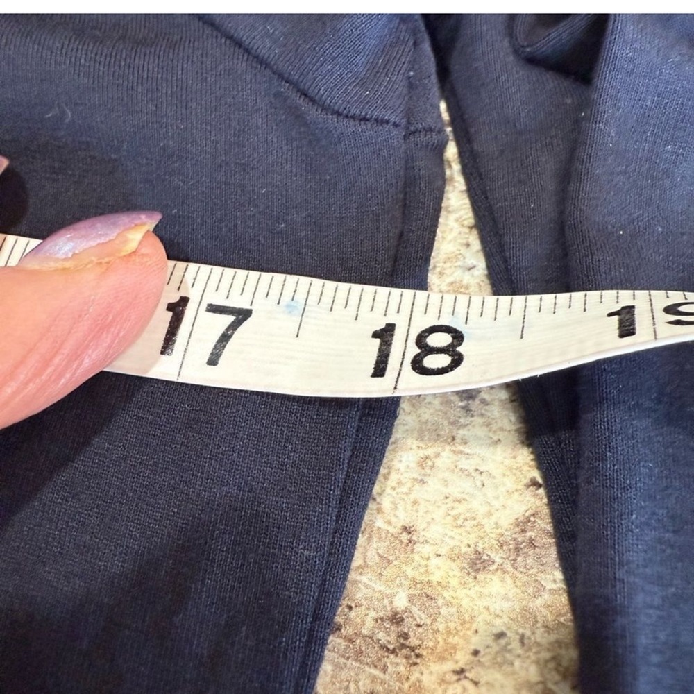 Ann Taylor Deep Blue Long Sleeve Dress - Picture 6 of 8